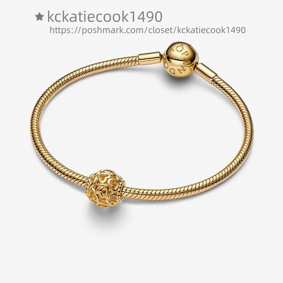 Pandora Openwork Heart Charm - Picture 3 of 3